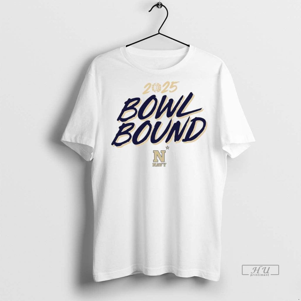 Viral Navy Midshipmen 2025 Bowl Bound Logo Sweater - Adult & Kids T-Shirts, Sweatshirts & Hoodies apparel design preview 1