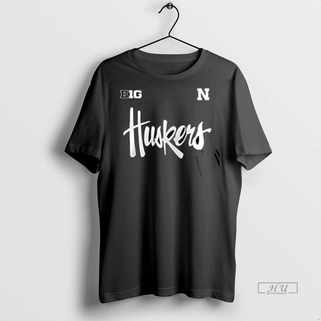 Viral Nebraska Cornhuskers Football Logo Double Sided - Adult & Kids T-Shirts, Sweatshirts & Hoodies apparel design preview 1