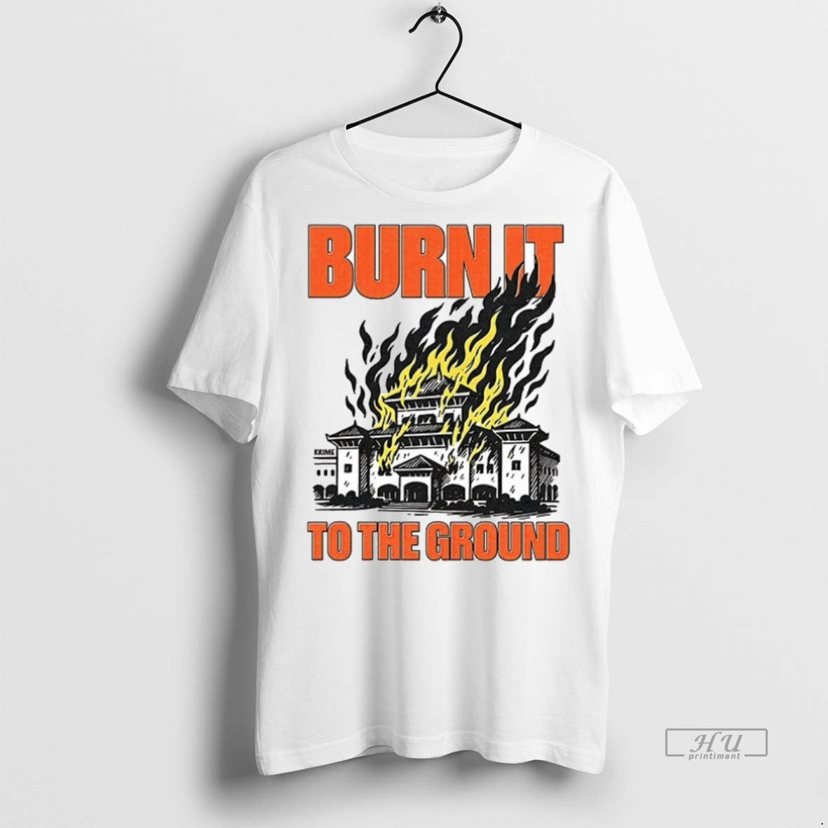 Viral Nepal Burn It To The Ground Ceramic And Classic - Adult & Kids T-Shirts, Sweatshirts & Hoodies apparel design preview 1