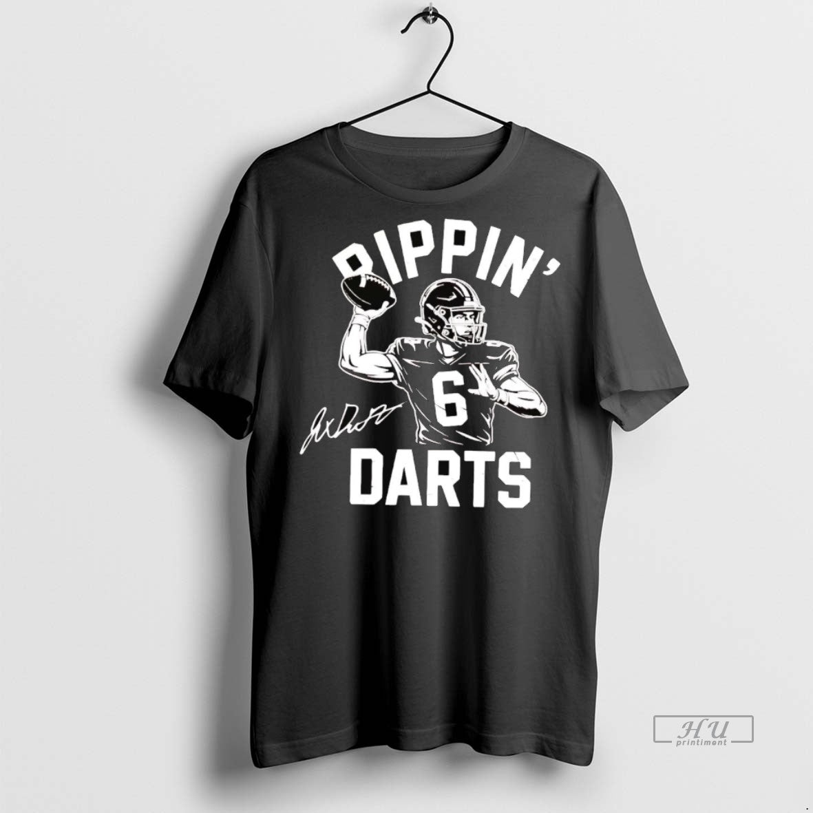 Viral New York Giants Ripping Jaxson Dart Signature - Adult & Kids T-Shirts, Sweatshirts & Hoodies apparel design preview 1