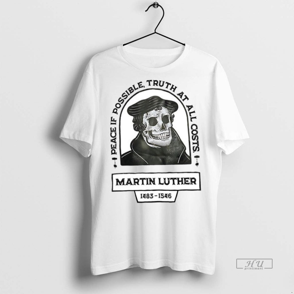 Viral Peace If Possible Truth At All Costs Martin - Adult & Kids T-Shirts, Sweatshirts & Hoodies apparel design preview 1