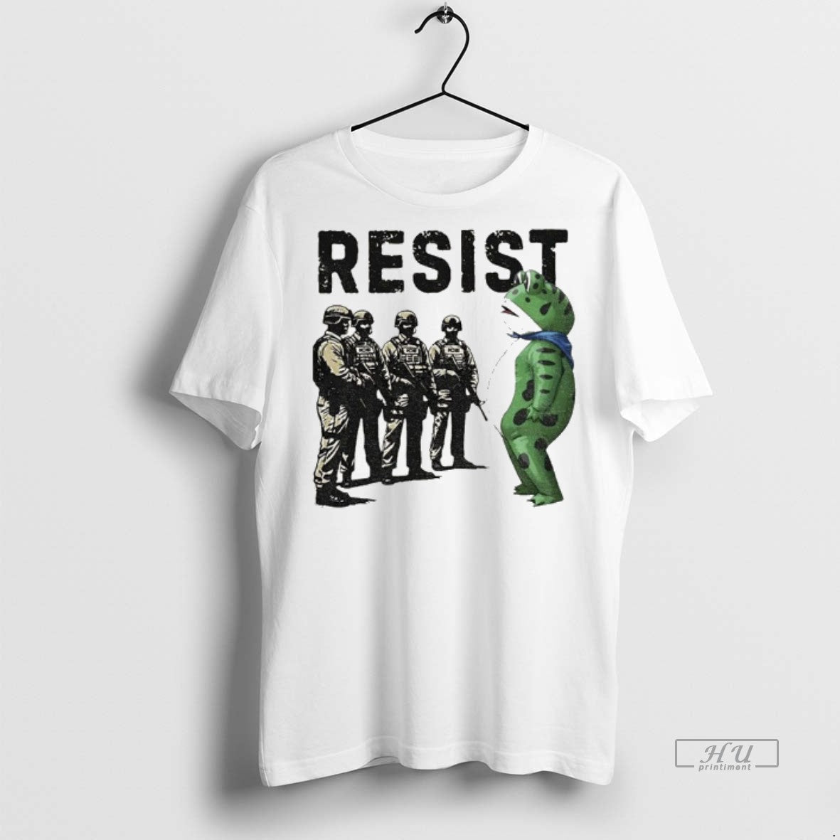 Viral Portland Frog Anti Fascism Trump Sweater - Adult & Kids T-Shirts, Sweatshirts & Hoodies apparel design preview 1