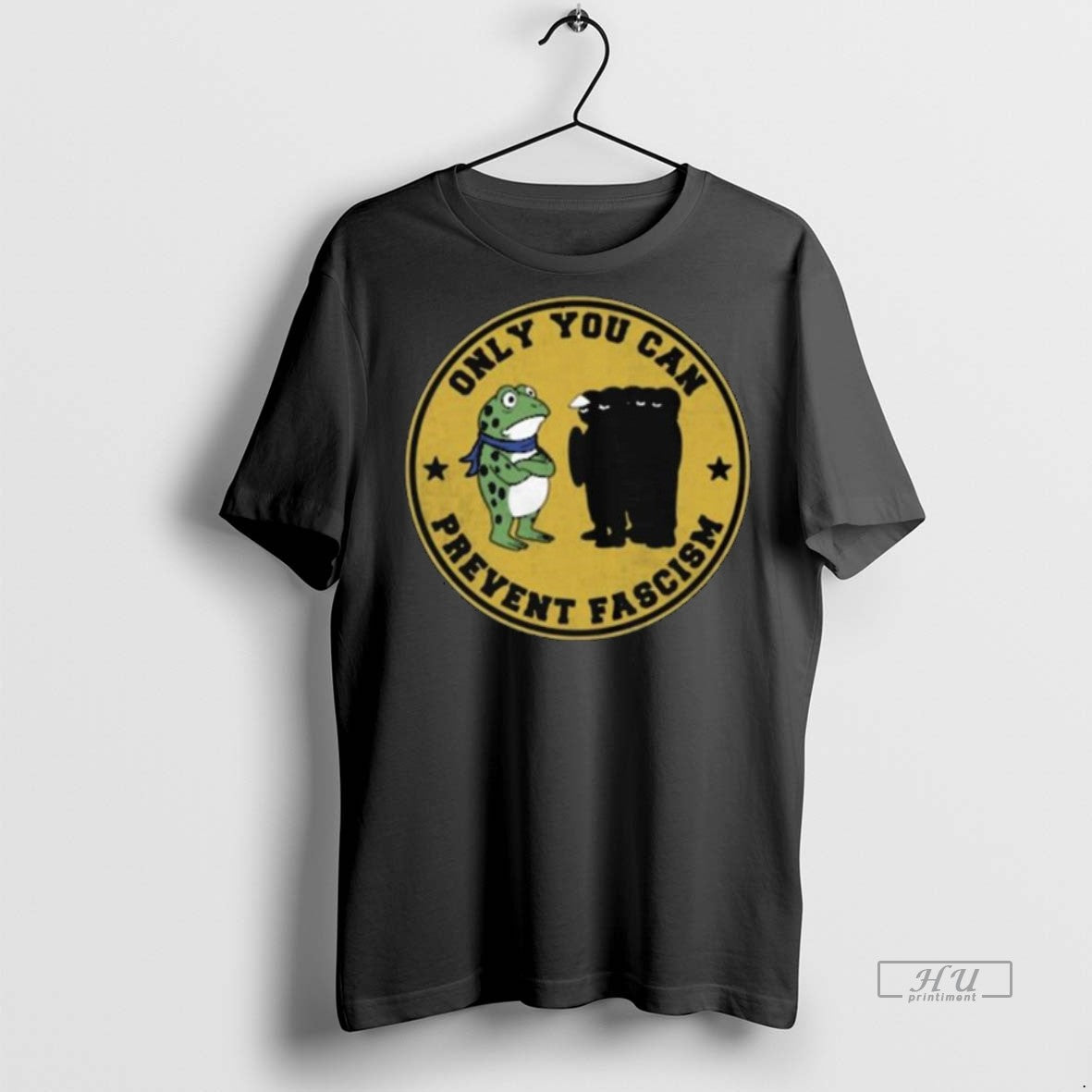Viral Portland Frog Anti Ice Only You Can Prevent - Adult & Kids T-Shirts, Sweatshirts & Hoodies apparel design preview 1