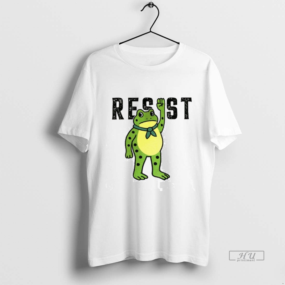Viral Portland Frog Free Resist Sweater - Adult & Kids T-Shirts, Sweatshirts & Hoodies apparel design preview 1