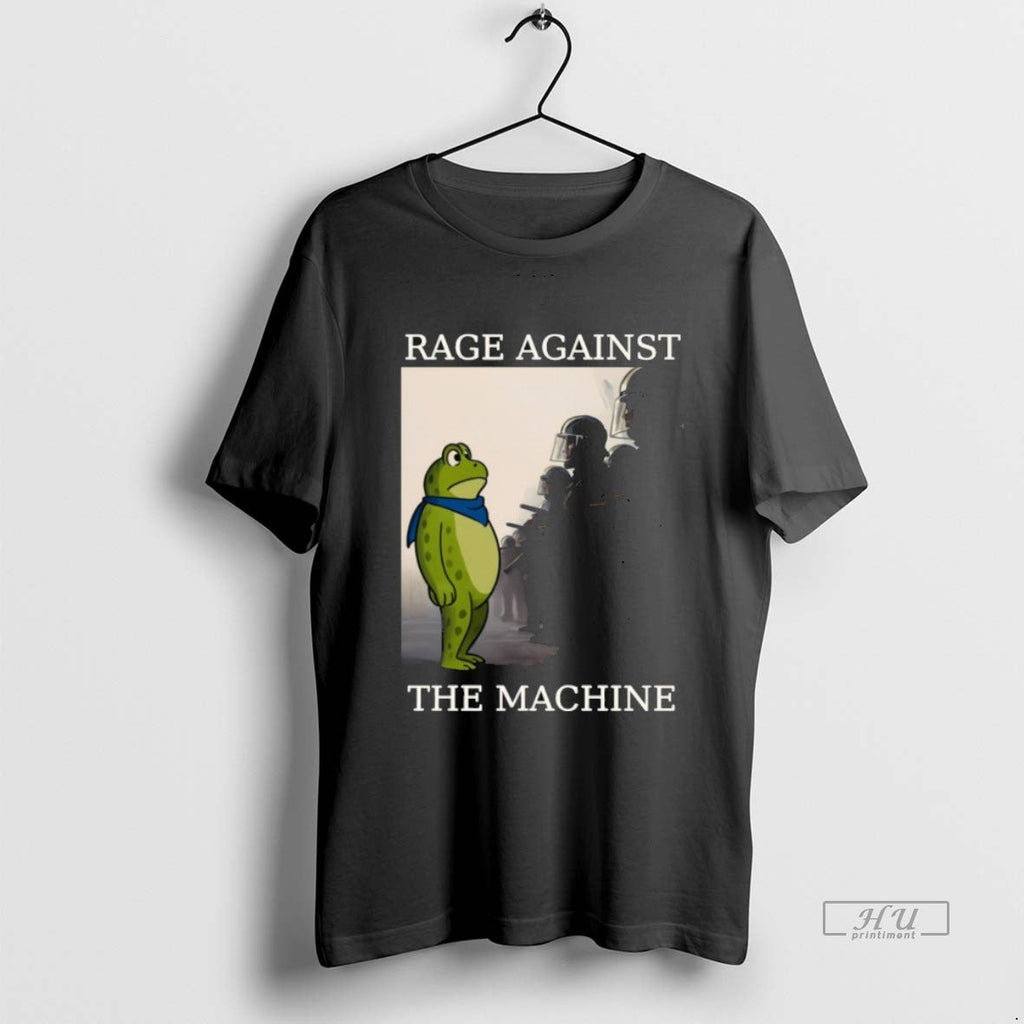 Viral Portland Frog Protest Anti Ice Fascism Rage - Adult & Kids T-Shirts, Sweatshirts & Hoodies apparel design preview 1