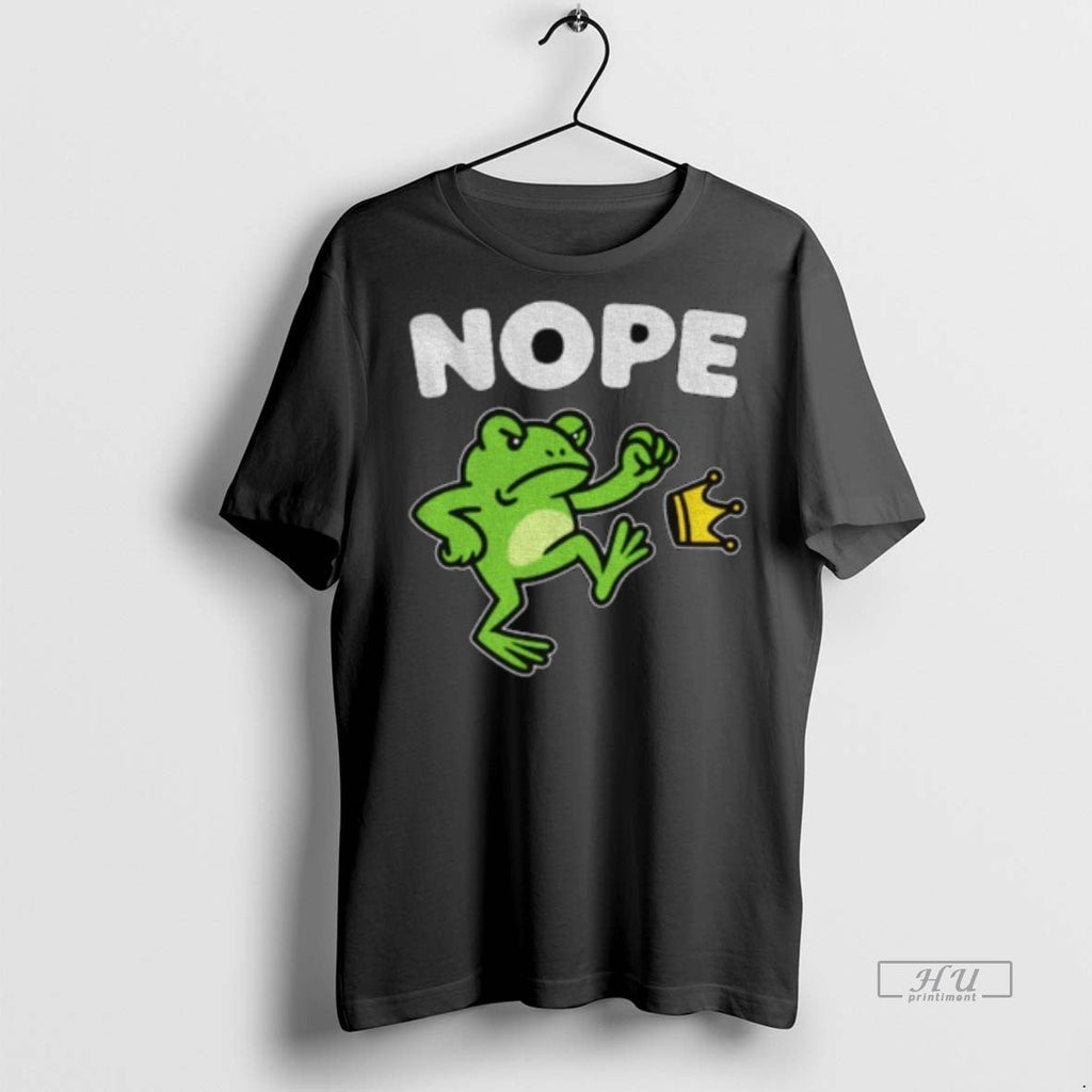 Viral Portland Frog Protest Funny Kicking Crown No - Adult & Kids T-Shirts, Sweatshirts & Hoodies apparel design preview 1