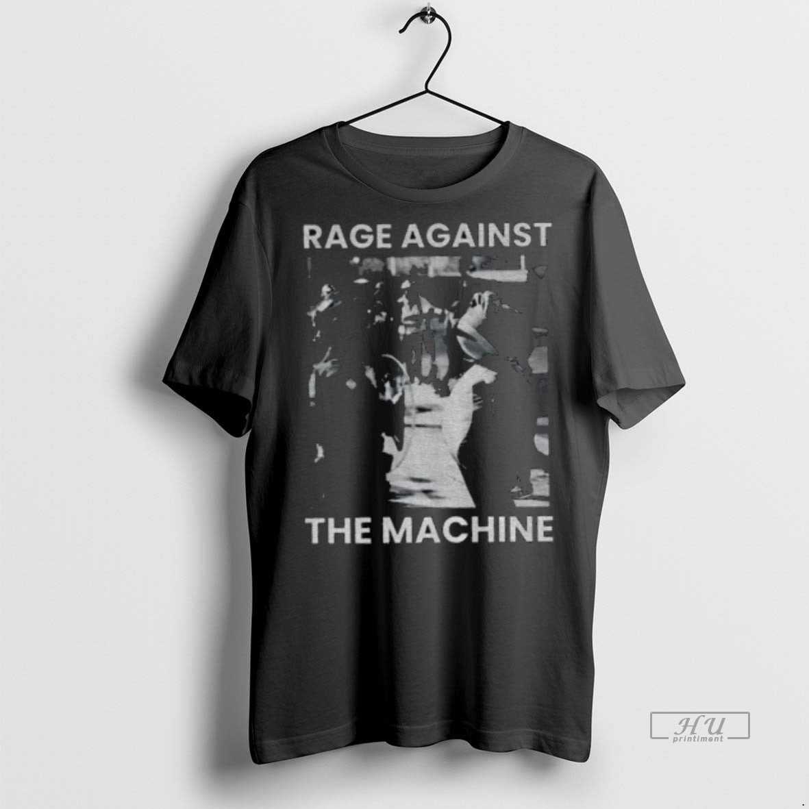 Viral Portland Frog Protest Rage Against The Machine - Adult & Kids T-Shirts, Sweatshirts & Hoodies apparel design preview 1