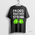Viral Portland Frogs Together Strong Sweater - Adult & Kids T-Shirts, Sweatshirts & Hoodies apparel design preview 1