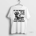 Viral Raccoon It Is What And Not Great Sweater - Adult & Kids T-Shirts, Sweatshirts & Hoodies apparel design preview 1