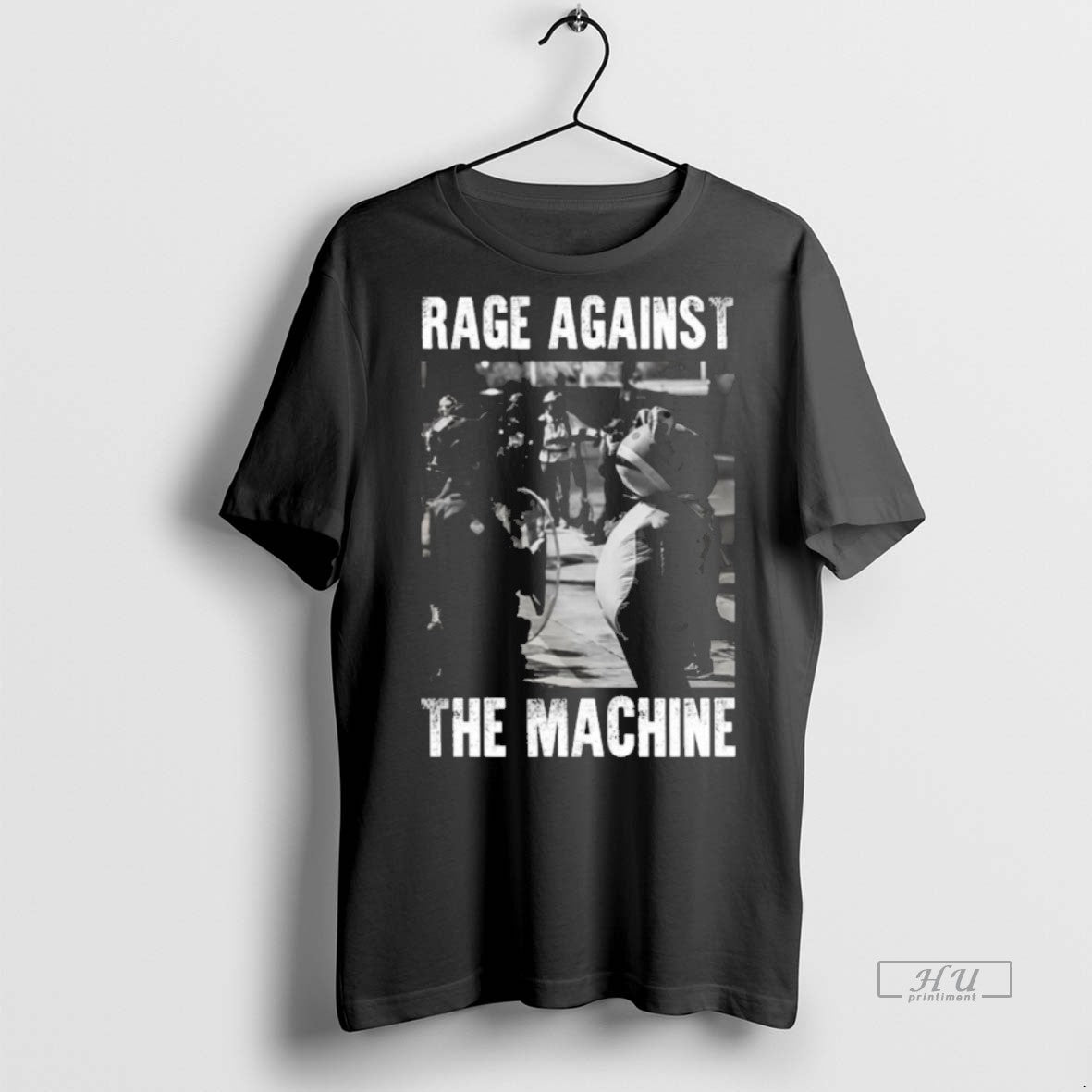 Viral Rage Against The Machine Portland Frog Protest - Adult & Kids T-Shirts, Sweatshirts & Hoodies apparel design preview 1