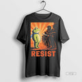Viral Resist Frog Activist Portland Sweater - Adult & Kids T-Shirts, Sweatshirts & Hoodies apparel design preview 1