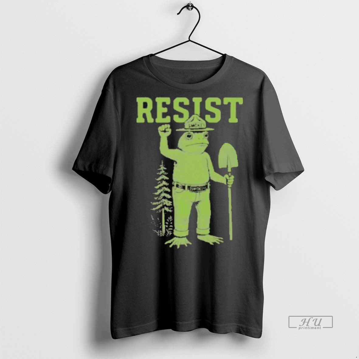 Viral Resist Frog Protester Sweater - Adult & Kids T-Shirts, Sweatshirts & Hoodies apparel design preview 1