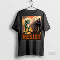 Viral Resist Police Portland Frog Protest Vintage - Adult & Kids T-Shirts, Sweatshirts & Hoodies apparel design preview 1