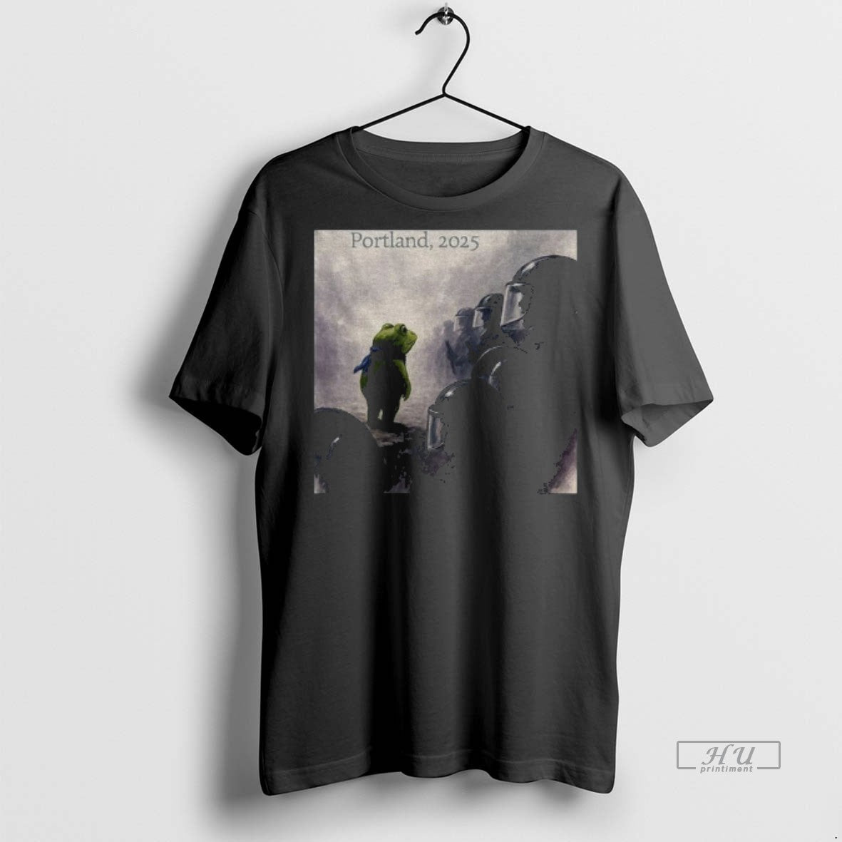 Viral Resist Portland Frog 2025 Political Sweater - Adult & Kids T-Shirts, Sweatshirts & Hoodies apparel design preview 1