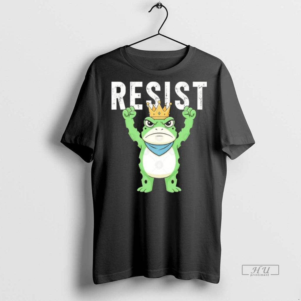 Viral Resist Portland Frog King Sweater - Adult & Kids T-Shirts, Sweatshirts & Hoodies apparel design preview 1