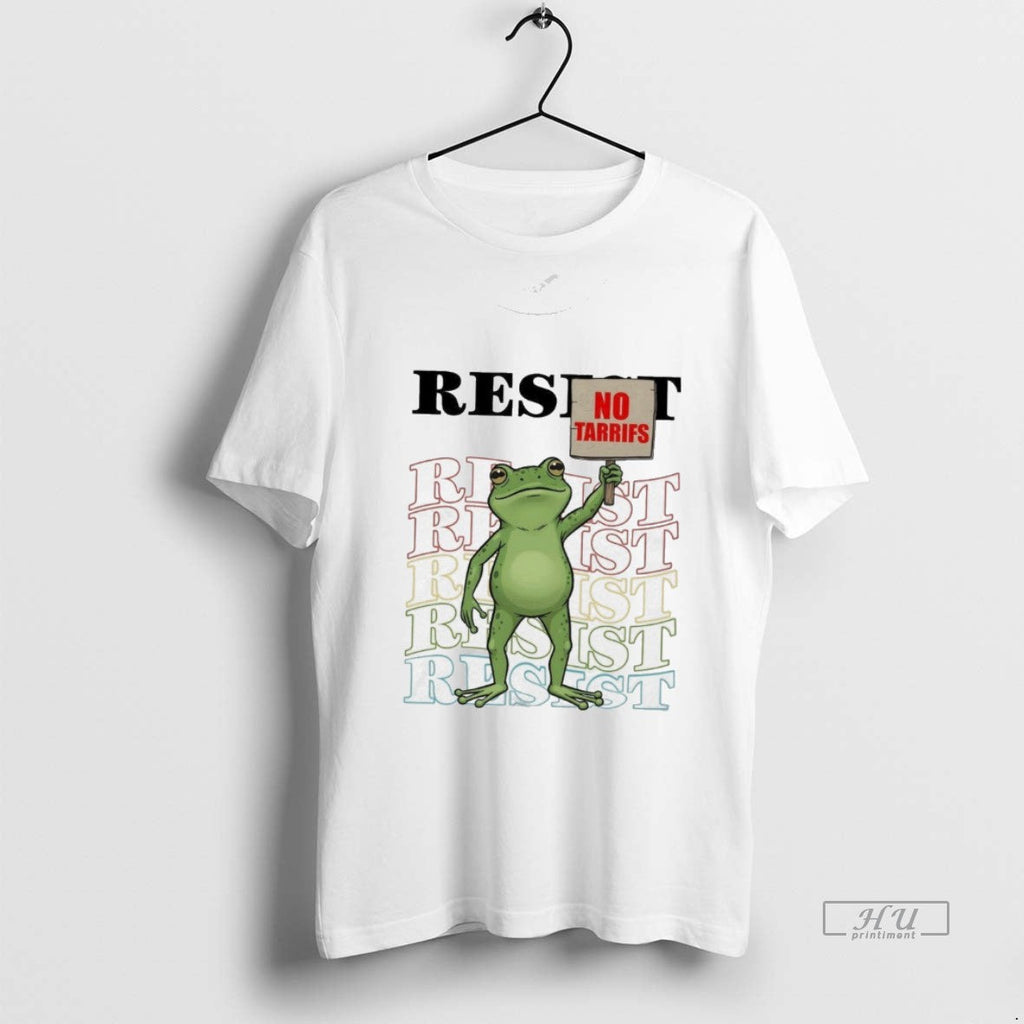 Viral Resist Portland Frog No Tarrifs Sweater - Adult & Kids T-Shirts, Sweatshirts & Hoodies apparel design preview 1