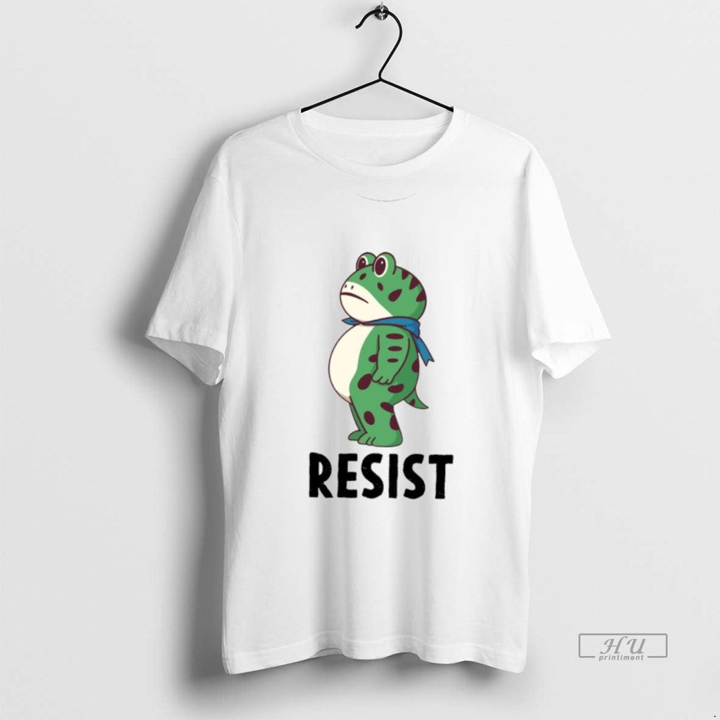 Viral Resist Portland Frog Protest Anti Ice Sweater - Adult & Kids T-Shirts, Sweatshirts & Hoodies apparel design preview 1