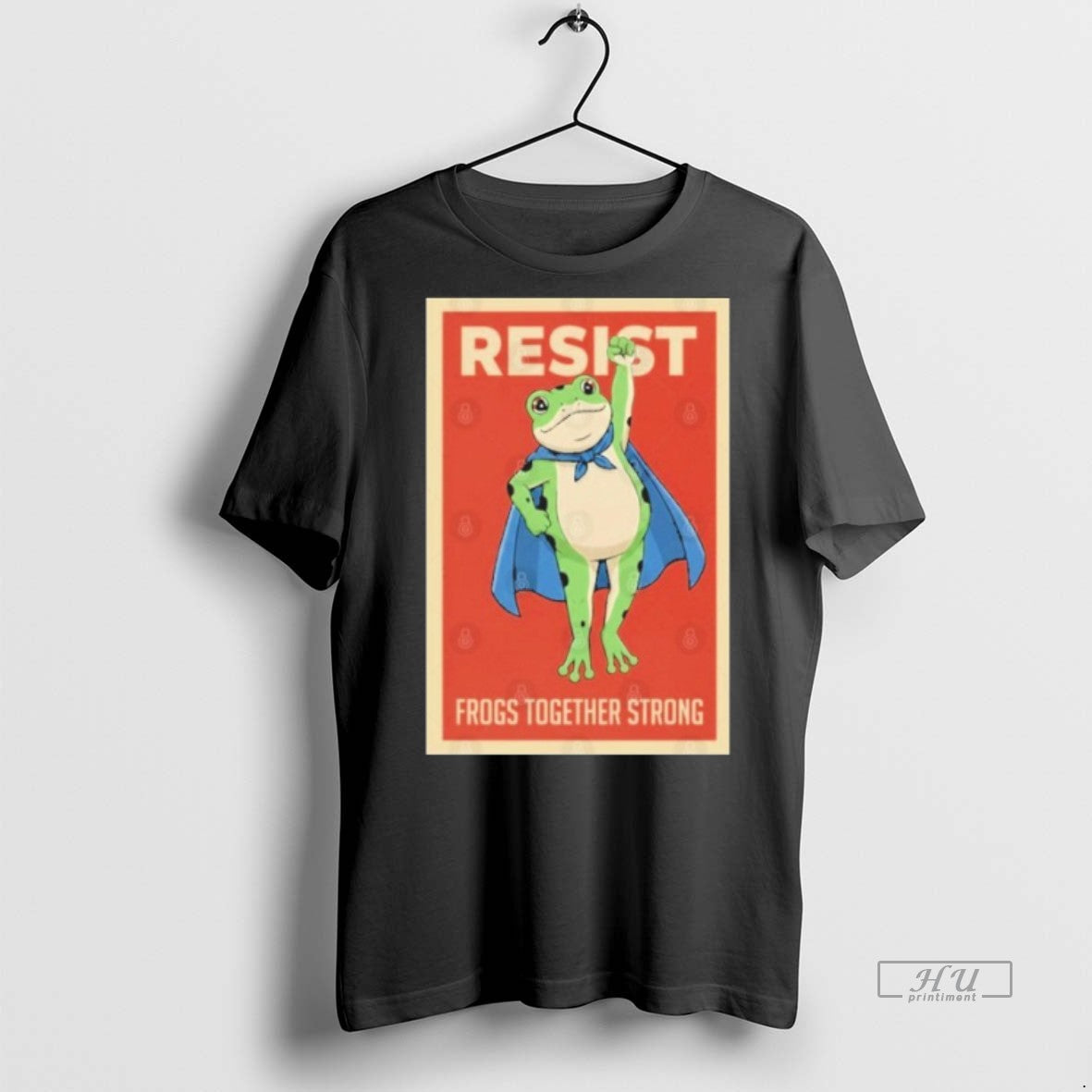 Viral Resist Portland Frog Together Strong Hope - Adult & Kids T-Shirts, Sweatshirts & Hoodies apparel design preview 1