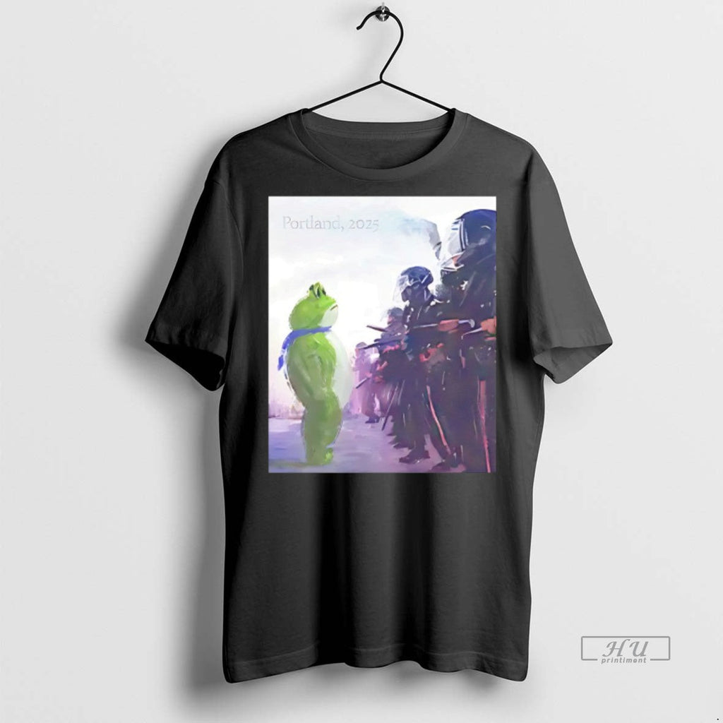 Viral Resist Portland Frog I Stand With Sweater - Adult & Kids T-Shirts, Sweatshirts & Hoodies apparel design preview 1