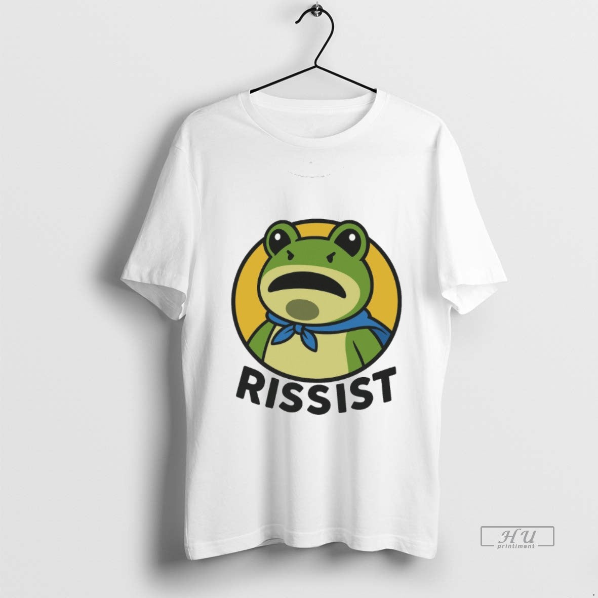 Viral Rissist Portland Frog Protest Sweater - Adult & Kids T-Shirts, Sweatshirts & Hoodies apparel design preview 1