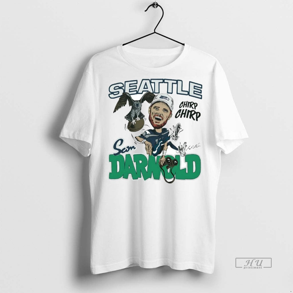 Viral Sam Darnold Superstar Seahawks Chirp Sweater - Adult & Kids T-Shirts, Sweatshirts & Hoodies apparel design preview 1