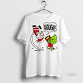 Viral Santa Claus And The Grinch X Peanuts Not Your - Adult & Kids T-Shirts, Sweatshirts & Hoodies apparel design preview 1
