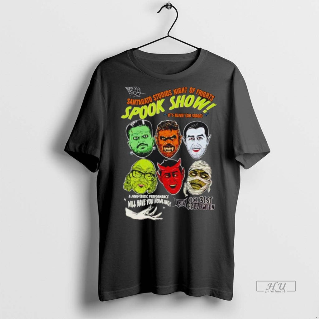 Viral Santagato Studios Night Of Frights Spook Show - Adult & Kids T-Shirts, Sweatshirts & Hoodies apparel design preview 1