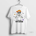 Viral Spooky Six Seven Skeleton Boy 6 7 Funny - Adult & Kids T-Shirts, Sweatshirts & Hoodies apparel design preview 1