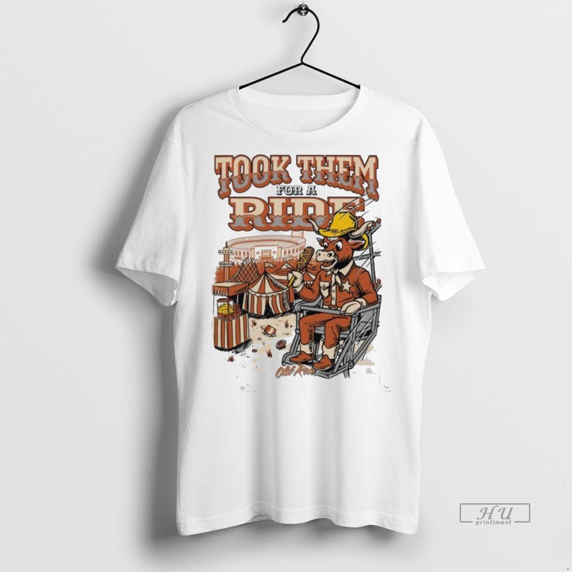 Viral Texas Longhorns Took Them For A Ride Sweater - Adult & Kids T-Shirts, Sweatshirts & Hoodies apparel design preview 1