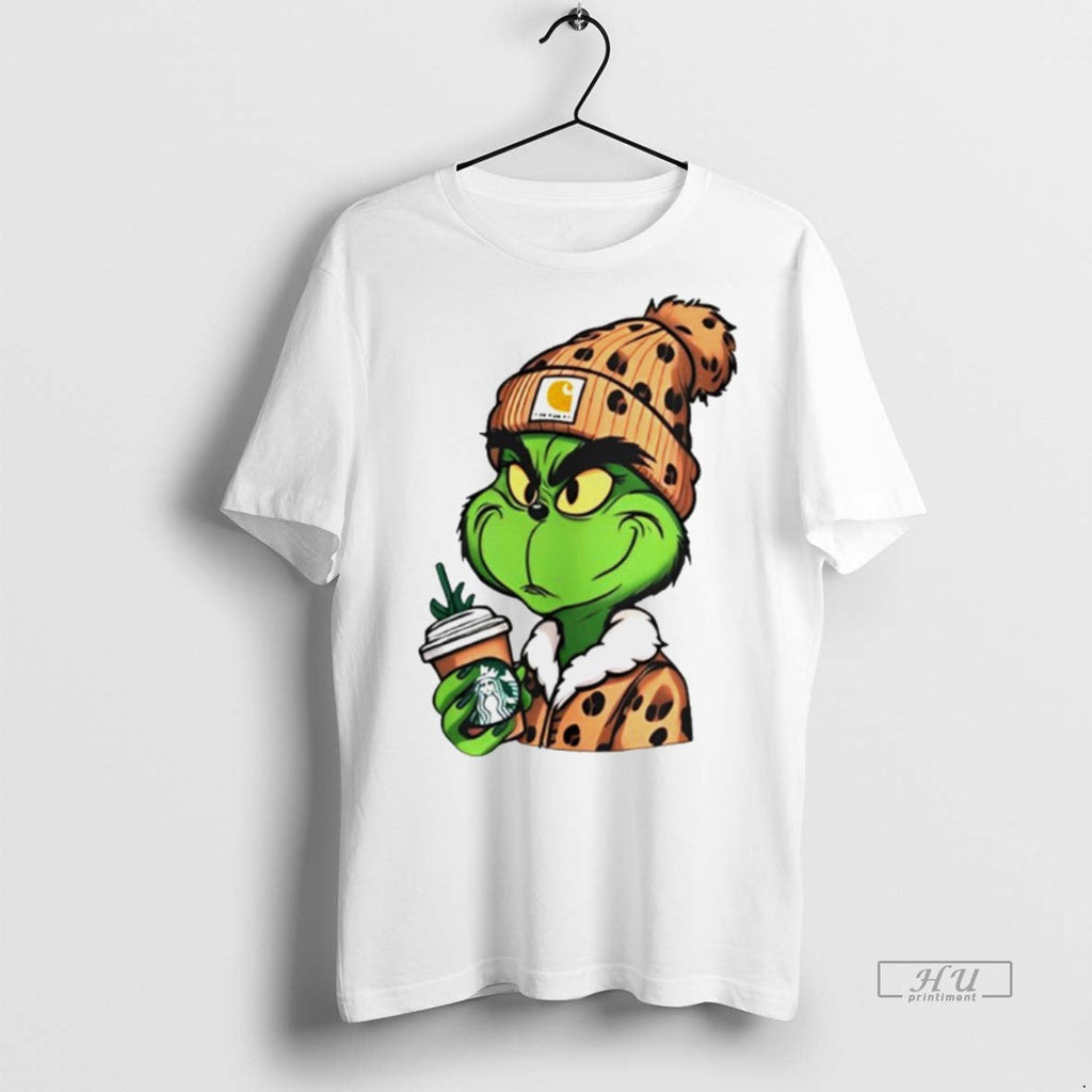 Viral The Grinch Christmas White Sweater - Adult & Kids T-Shirts, Sweatshirts & Hoodies apparel design preview 1
