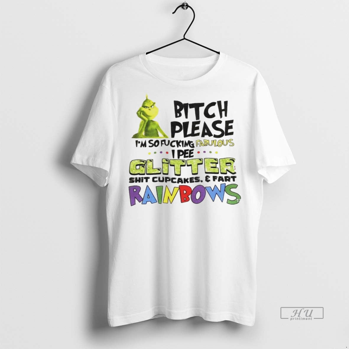 Viral The Grinch Bitch Please Im So Fucking Fabulous - Adult & Kids T-Shirts, Sweatshirts & Hoodies apparel design preview 1