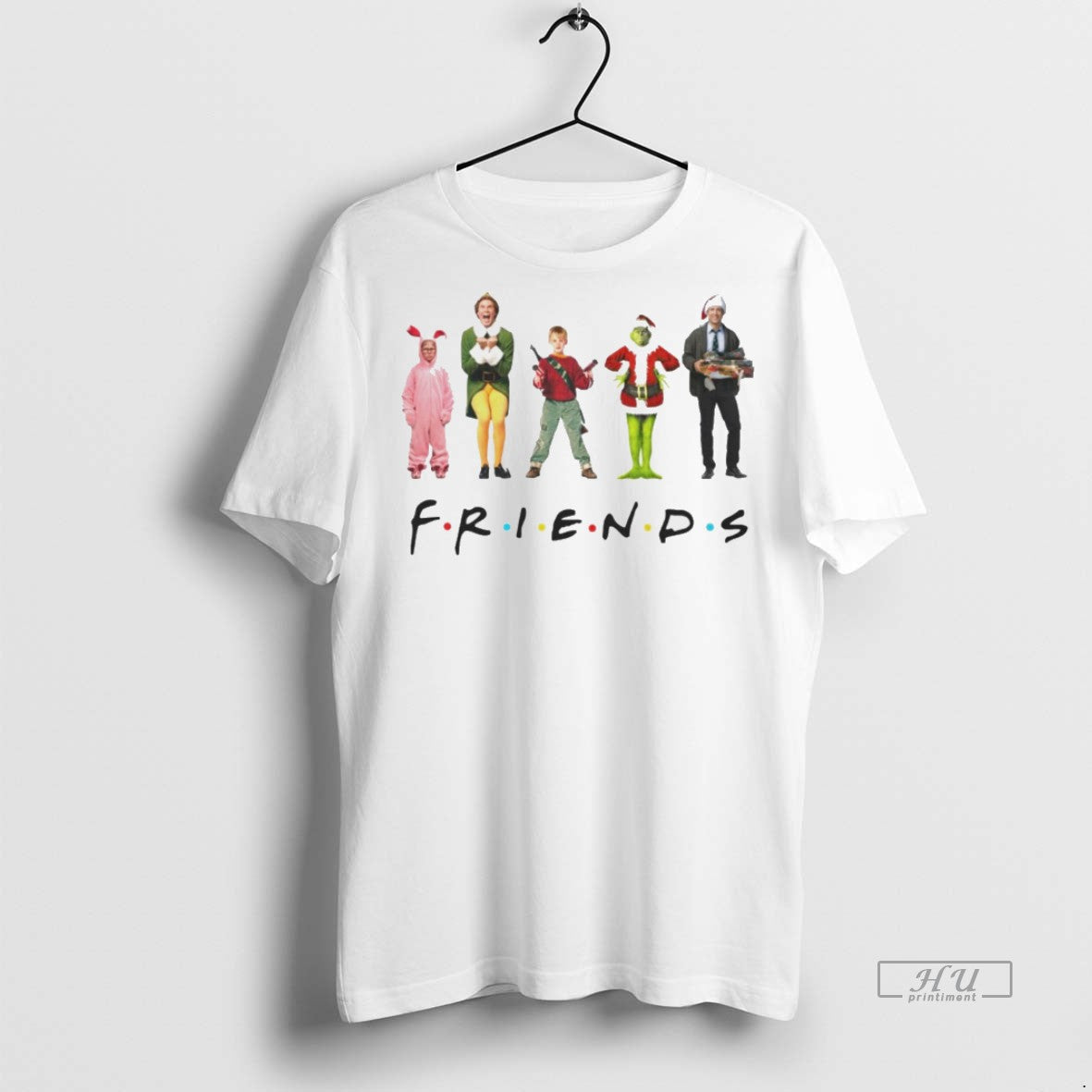 Viral The Grinch Friends White Sweater - Adult & Kids T-Shirts, Sweatshirts & Hoodies apparel design preview 1