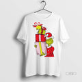 Viral The Grinchs Christmas Present White Sweater - Adult & Kids T-Shirts, Sweatshirts & Hoodies apparel design preview 1