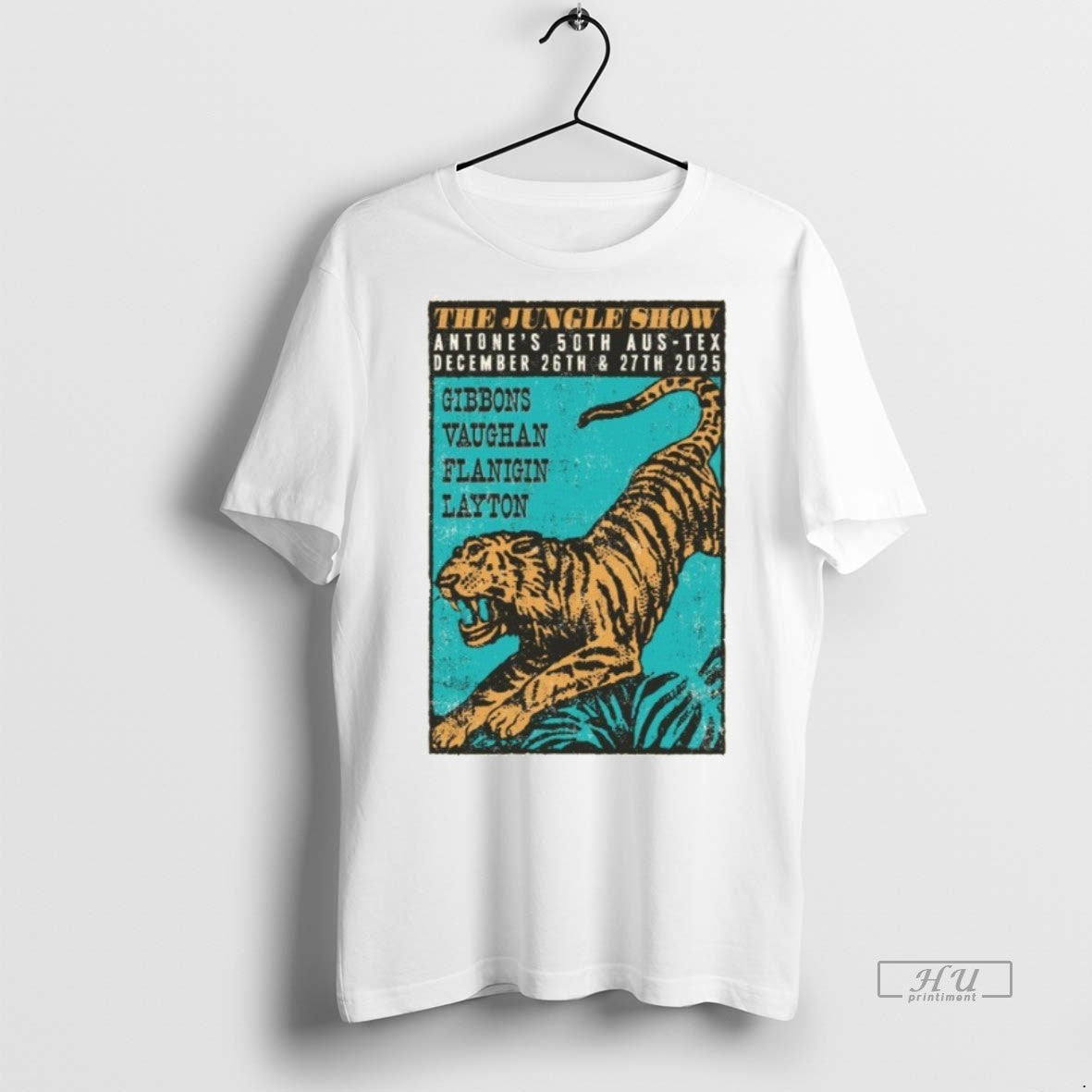 Viral The Jungle Show Antones 50th Aus Tex December - Adult & Kids T-Shirts, Sweatshirts & Hoodies apparel design preview 1