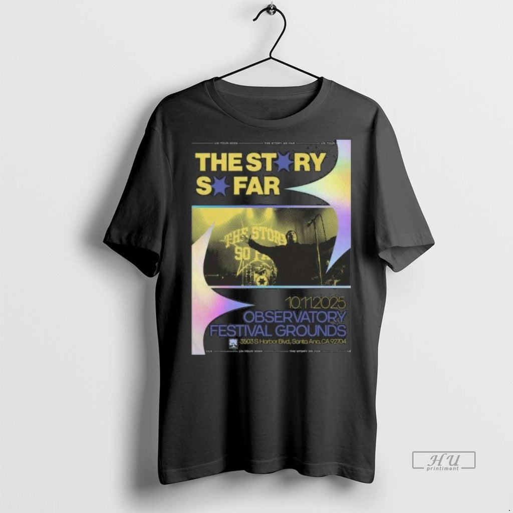 Viral The Story So Far October 11 2025 Observatory - Adult & Kids T-Shirts, Sweatshirts & Hoodies apparel design preview 1