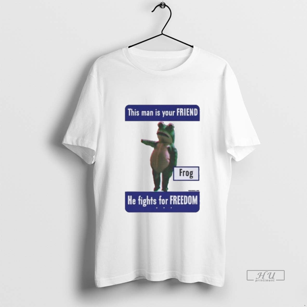 Viral This Man Is Your Friend Portland Frog Anti Ice - Adult & Kids T-Shirts, Sweatshirts & Hoodies apparel design preview 1