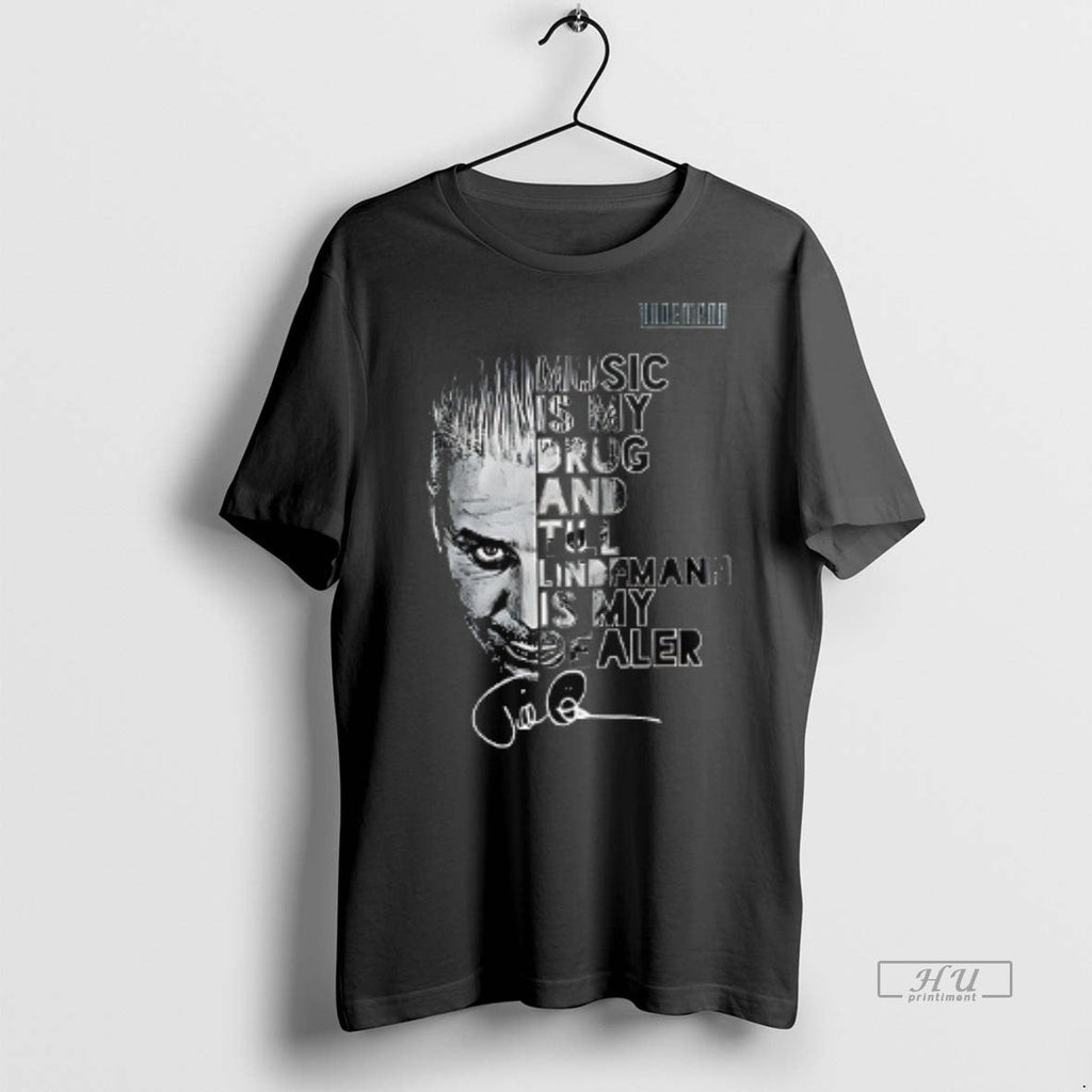 Viral Till Lindemann Meine Welt Tour 2025 Music Is My - Adult & Kids T-Shirts, Sweatshirts & Hoodies apparel design preview 1