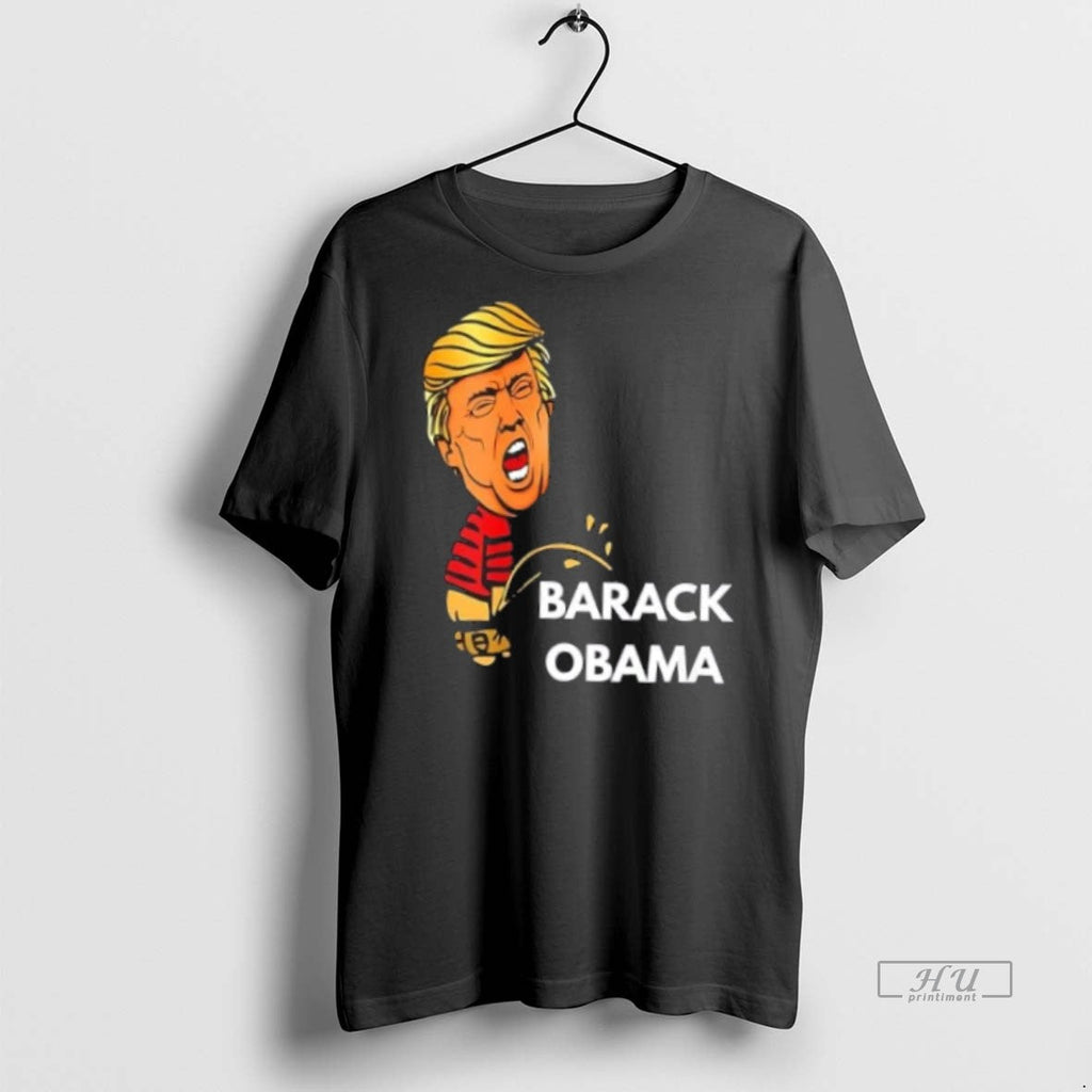 Viral Trump Piss On Obama Conservative Patriot - Adult & Kids T-Shirts, Sweatshirts & Hoodies apparel design preview 1