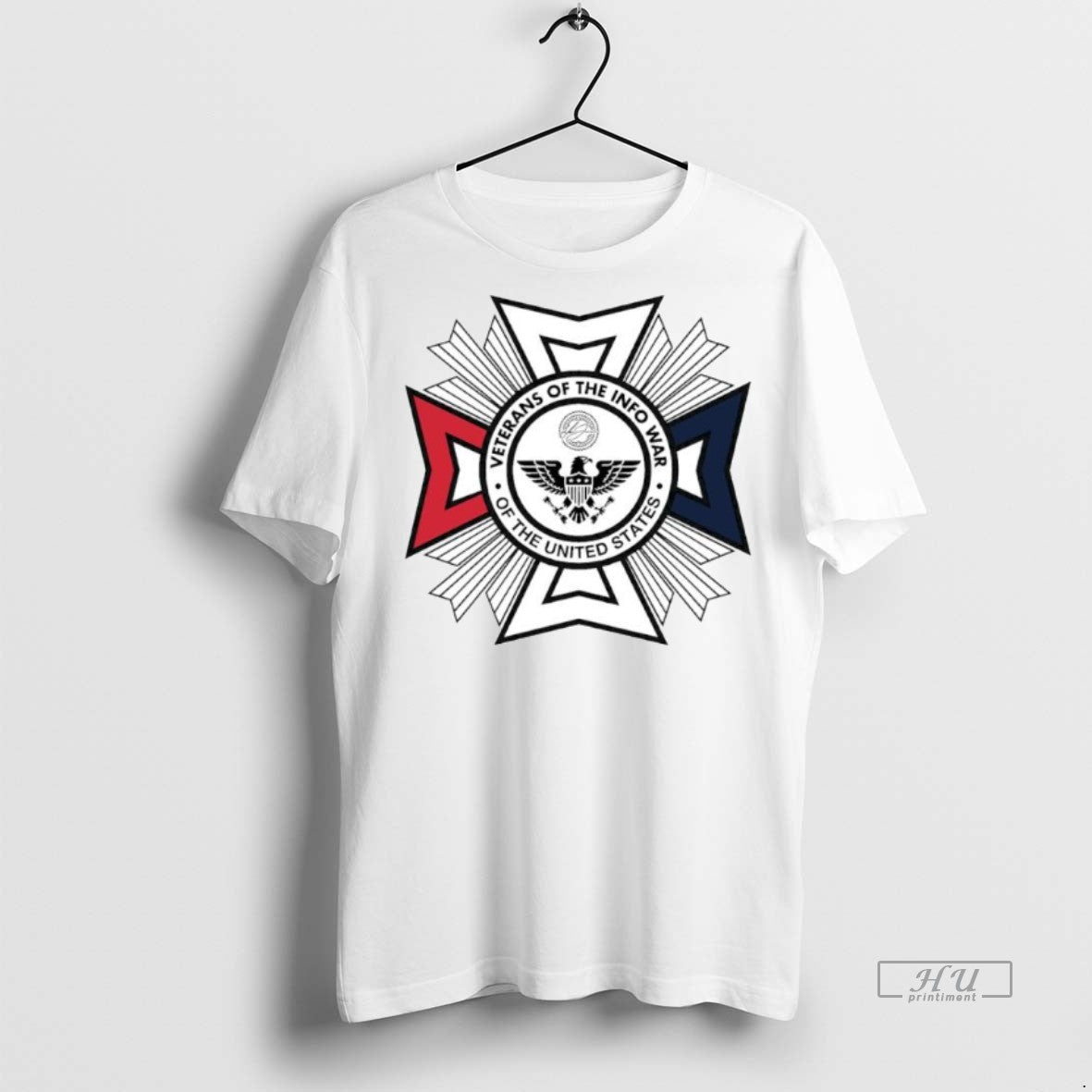 Viral Us Veteran Of The Infowar Ornaments Sweater - Adult & Kids T-Shirts, Sweatshirts & Hoodies apparel design preview 1