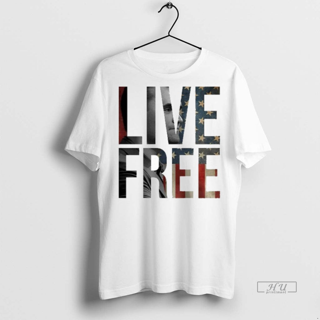 Viral Charlie Kirks Live Free Sweater - Adult & Kids T-Shirts, Sweatshirts & Hoodies apparel design preview 1