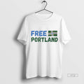Viral Free Portland Resistance Fight Fascism Sweater - Adult & Kids T-Shirts, Sweatshirts & Hoodies apparel design preview 1
