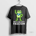 Viral Frogs Against Fascism 8687 Portland Frog - Adult & Kids T-Shirts, Sweatshirts & Hoodies apparel design preview 1