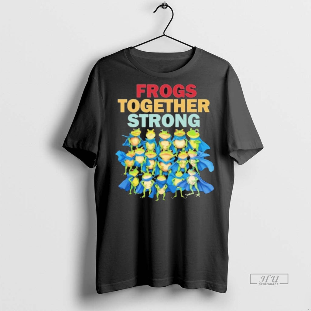 Viral Frogs Together Strong Sweater - Adult & Kids T-Shirts, Sweatshirts & Hoodies apparel design preview 1