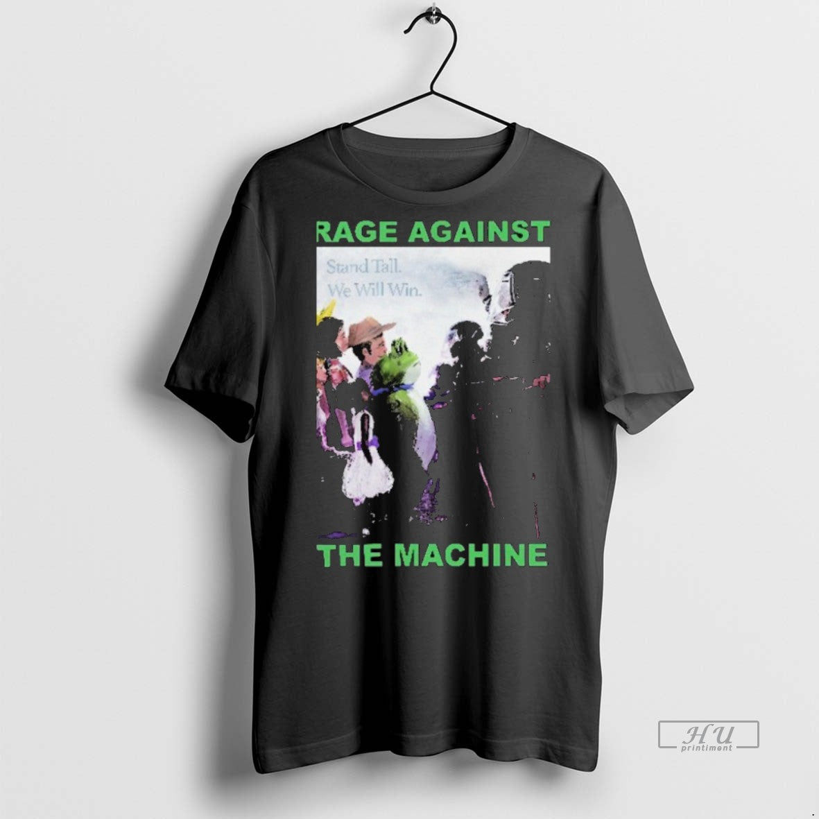 Viral Fuck Ice Rage Against The Machine Portland Frog - Adult & Kids T-Shirts, Sweatshirts & Hoodies apparel design preview 1