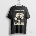 Viral Jisoo X Zayn Eyes Closed Sweater - Adult & Kids T-Shirts, Sweatshirts & Hoodies apparel design preview 1