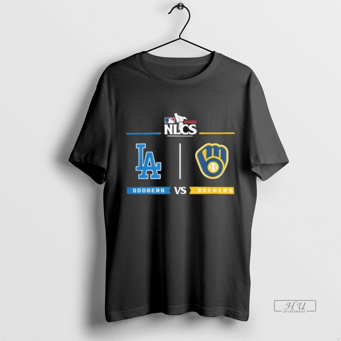 Viral Los Angeles Dodgers Vs Milwaukee Brewers 2025 - Adult & Kids T-Shirts, Sweatshirts & Hoodies apparel design preview 1