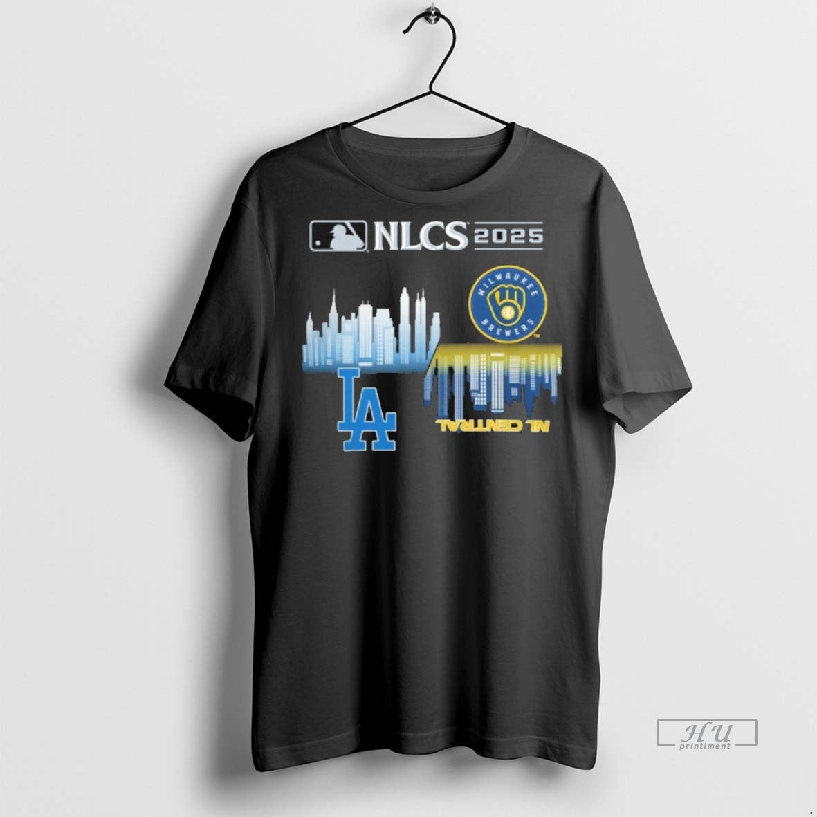 Viral Los Angeles Dodgers Vs Milwaukee Brewers Mlb - Adult & Kids T-Shirts, Sweatshirts & Hoodies apparel design preview 1