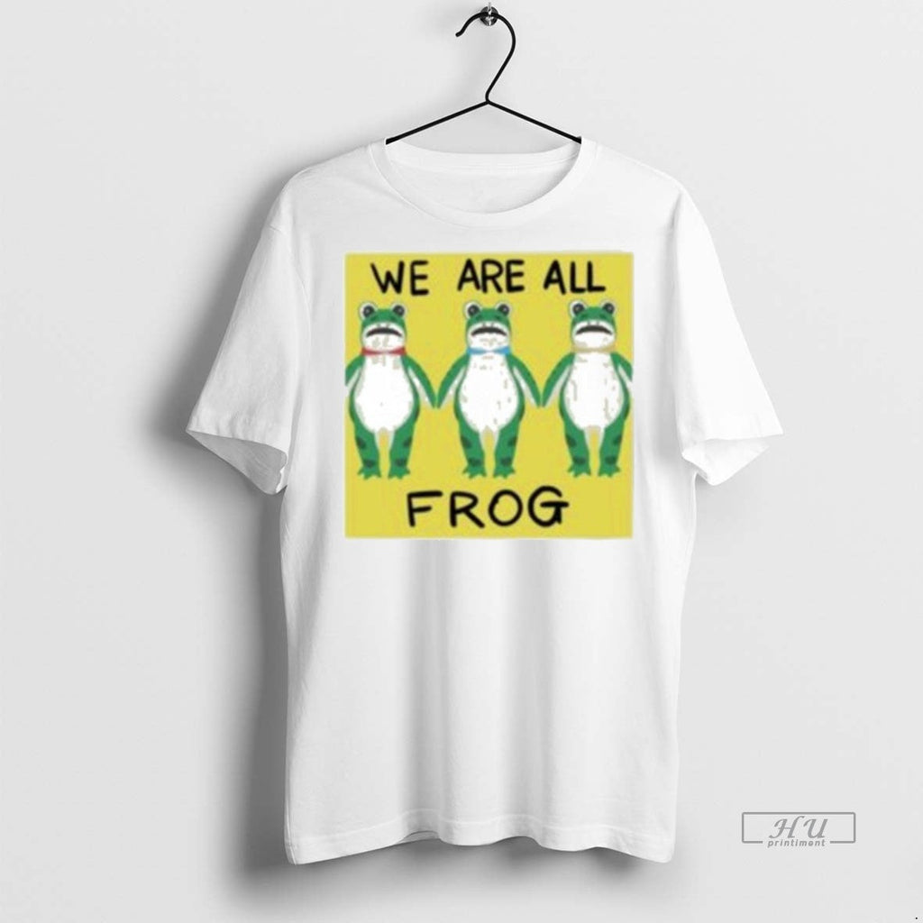 Viral Portland Frog We Are All Sweater - Adult & Kids T-Shirts, Sweatshirts & Hoodies apparel design preview 1