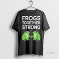 Viral Portland Frogs Together Strong Sweater - Adult & Kids T-Shirts, Sweatshirts & Hoodies apparel design preview 1