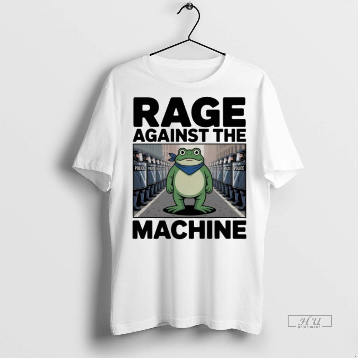 Viral Rage Against The Machine Portland Frog Anti - Adult & Kids T-Shirts, Sweatshirts & Hoodies apparel design preview 1